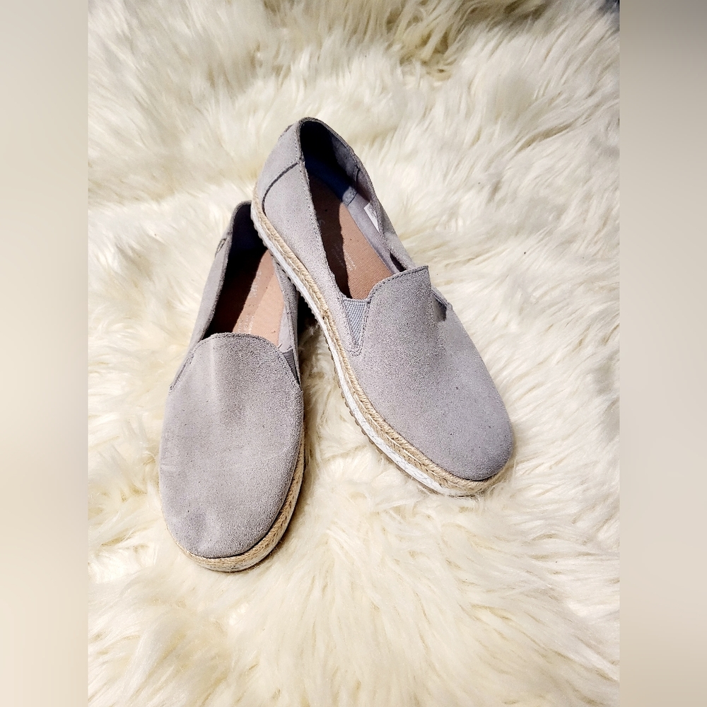 TOMS Women's Suede Espadrilles Shoes